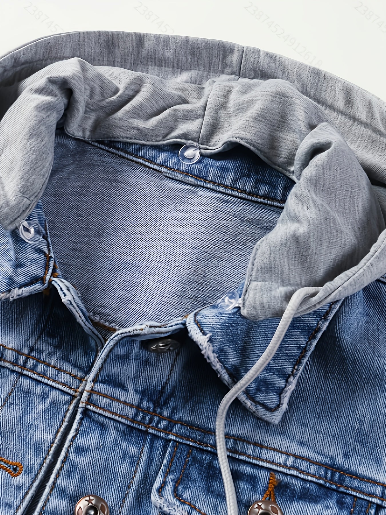 Spring-Summer Loose Korean Style Trendy Casual Sleeveless Short Jacket with Detachable Hoodie, Versatile Single-Breasted Cardigan