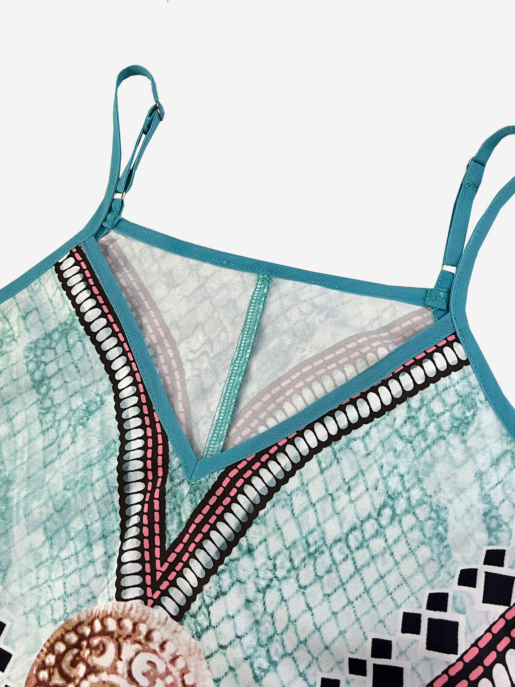 Bohemian Style Long Dress Set for Women - Two-Piece Chiffon Jacket and V-Neck Printed Maxi Dress, Casual Date Outfit with Ethnic Patterns, Vacation Wear